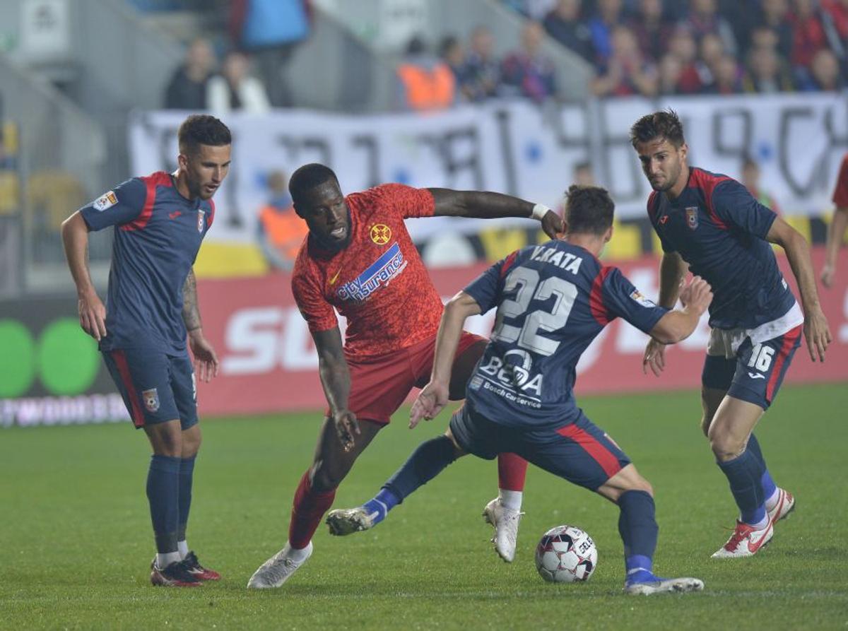 CHINDIA TÂRGOVIȘTE - FCSB 1-2 // FOTO+ VIDEO » Vintilă, acest exercițiu-experiment, e scos de Gnohere! „Bizonul” aduce victoria pentru FCSB în fața unei Chindii în care doar Moldovan are încredere