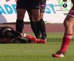 SEPSI - HERMANNSTADT 3-0 // FOTO Intrare horror a lui Ronaldo Deaconu! Faza la care arbitrul a arătat doar „galben”
