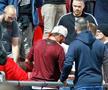 VIDEO + FOTO Momente de groază în Youth League! Fanii greci au intrat pe teren și i-au umplut de sânge pe nemți » Marius Avram a oprit meciul