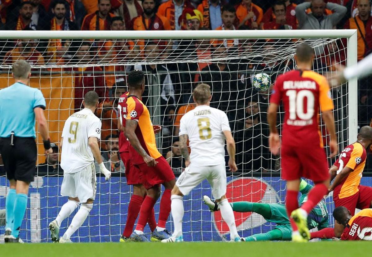 GALATASARAY - REAL MADRID 0-1