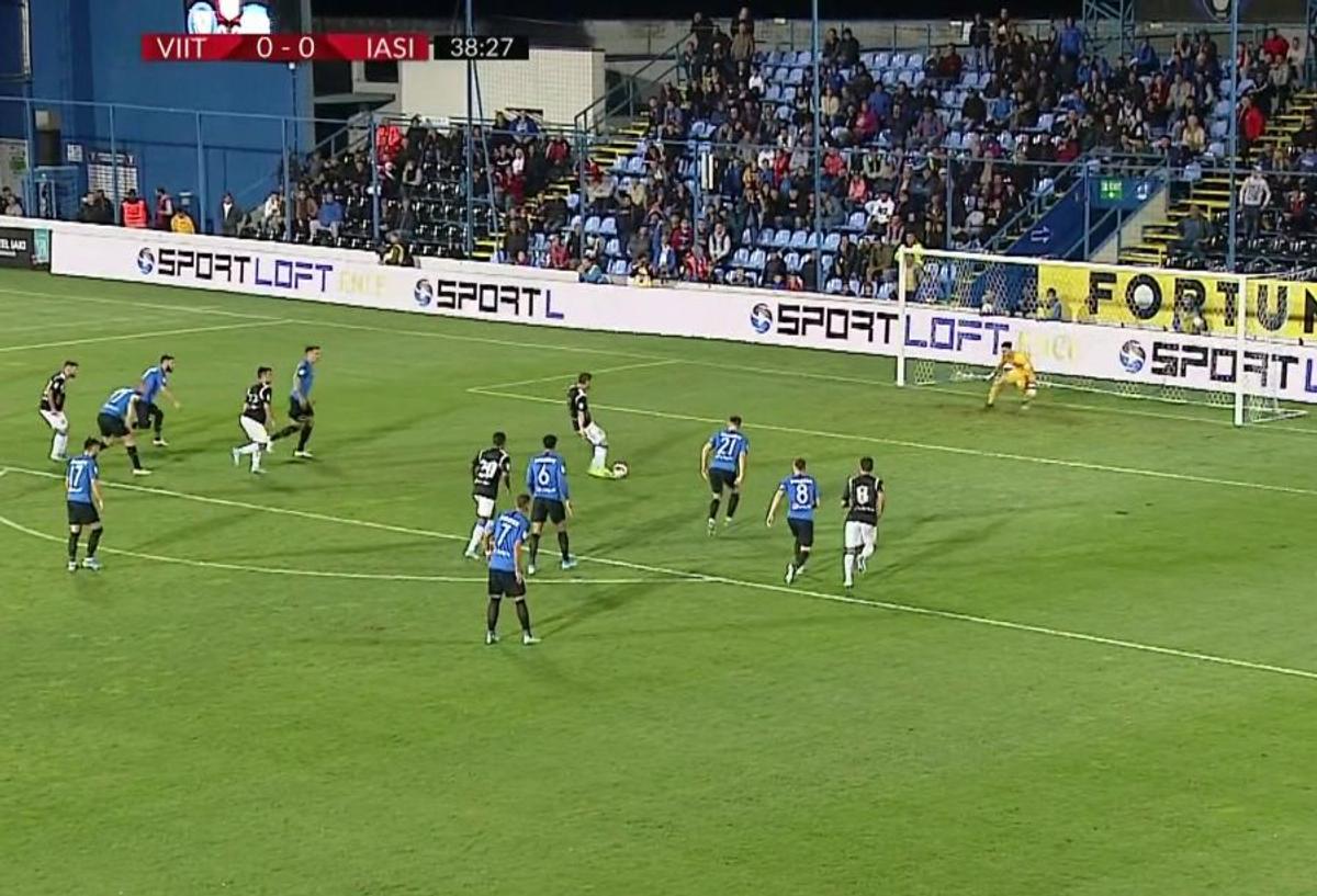 FC VIITORUL - POLI IAȘI penalty