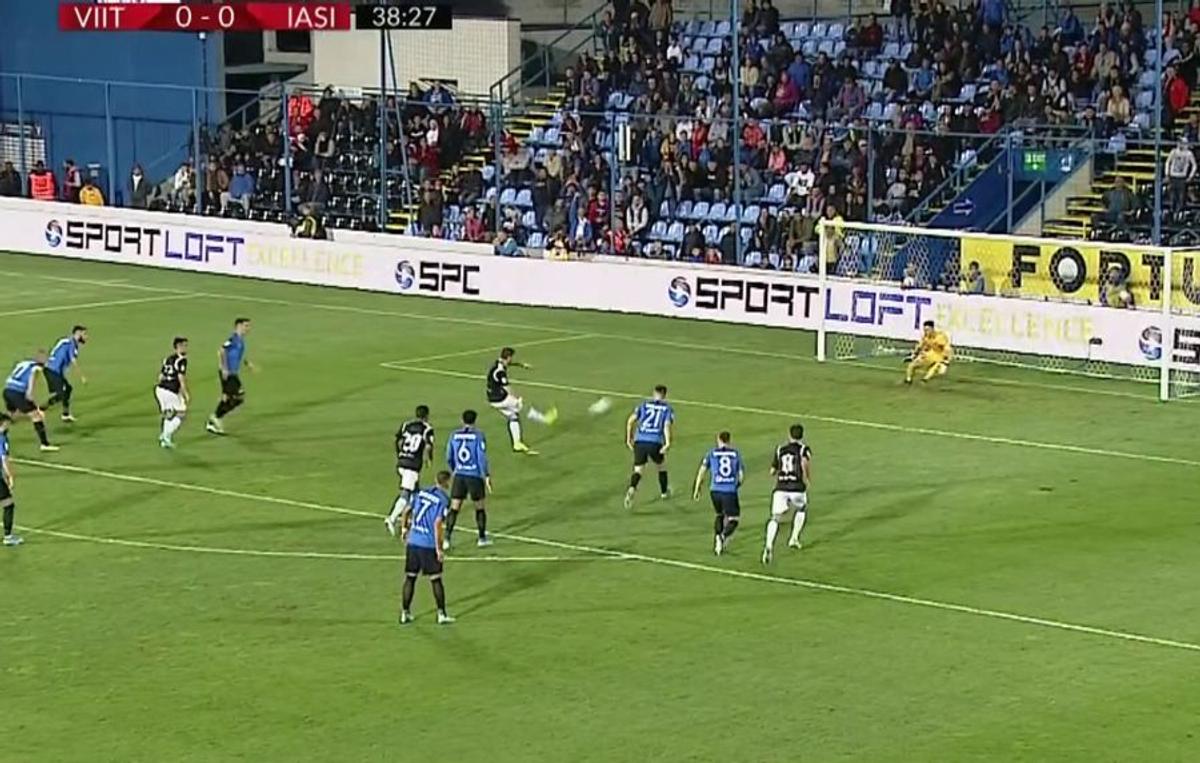 FC VIITORUL - POLI IAȘI penalty