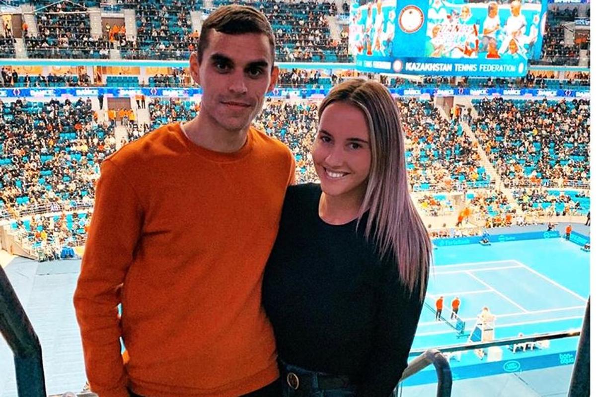 VIDEO Dinamovistul Ivan Pesic a urmărit live supermeciul Djokovic - Nadal » Primii doi jucători ai lumii au făcut SHOW în Kazahstan