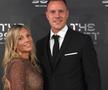 FOTO Cristi Chivu și Adelina au strălucit la Gala Fifa The Best » Soțiile jucătorilor au întors toate privirile la evenimentul de la Milano