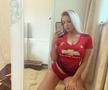 FOTO Cea mai hot fană a lui Manchester United a încins imaginația „diavolilor”: „Mă poți urmări doar dacă iubești echipa”