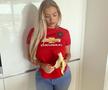 FOTO Cea mai hot fană a lui Manchester United a încins imaginația „diavolilor”: „Mă poți urmări doar dacă iubești echipa”