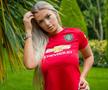 FOTO Cea mai hot fană a lui Manchester United a încins imaginația „diavolilor”: „Mă poți urmări doar dacă iubești echipa”