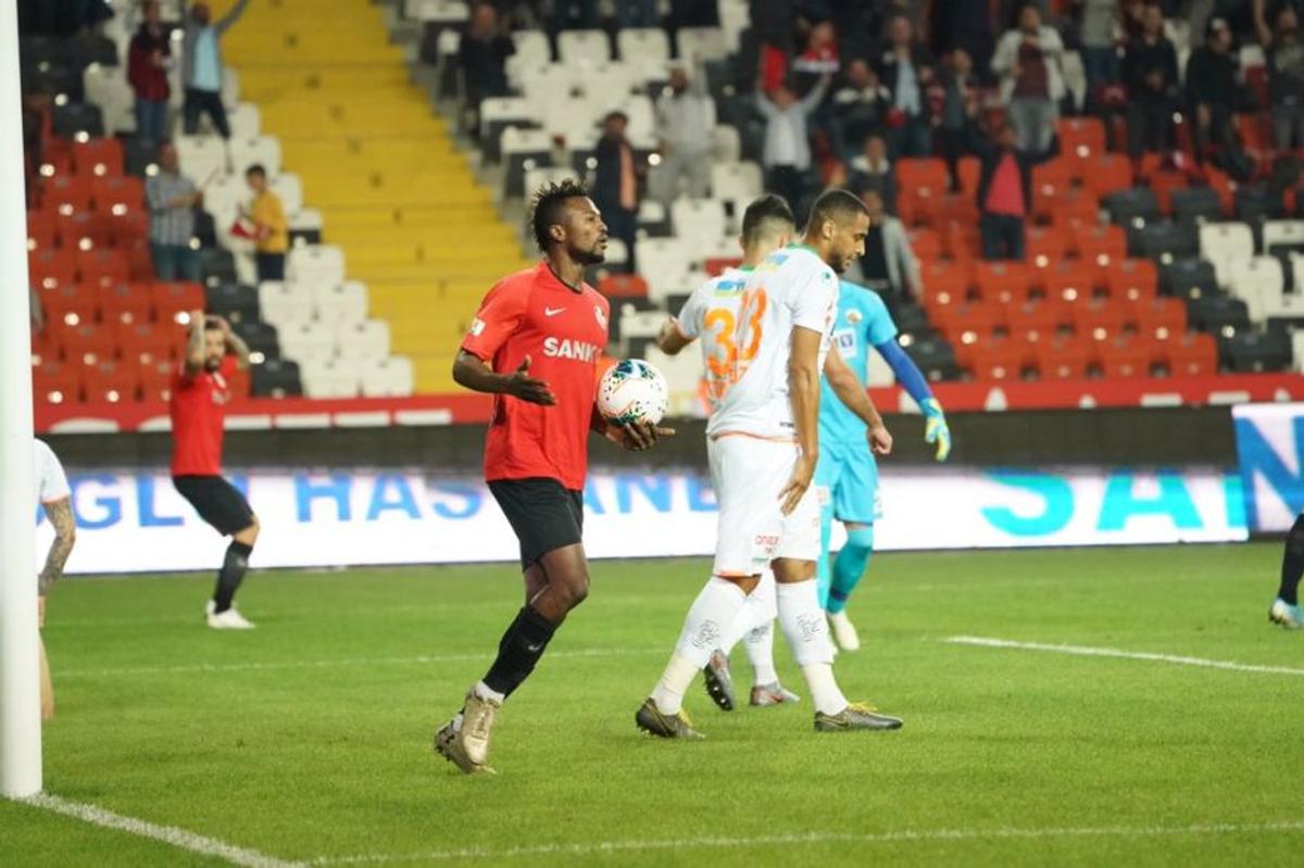 GAZIANTEP - ALANYASPOR 1-1 //