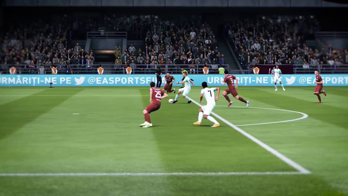 FIFA 2020 // Lovitură de imagine pentru Liga 1! Florinel Coman și Dan Nistor, lângă Messi și Ronaldo » Imagini de la lansare