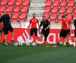 SLAVIA PRAGA - CFR CLUJ // Nicolae Stanciu și colegii săi au făcut antrenamentul oficial înaintea duelului cu CFR Cluj: „Suporterii ne împing de la spate”
