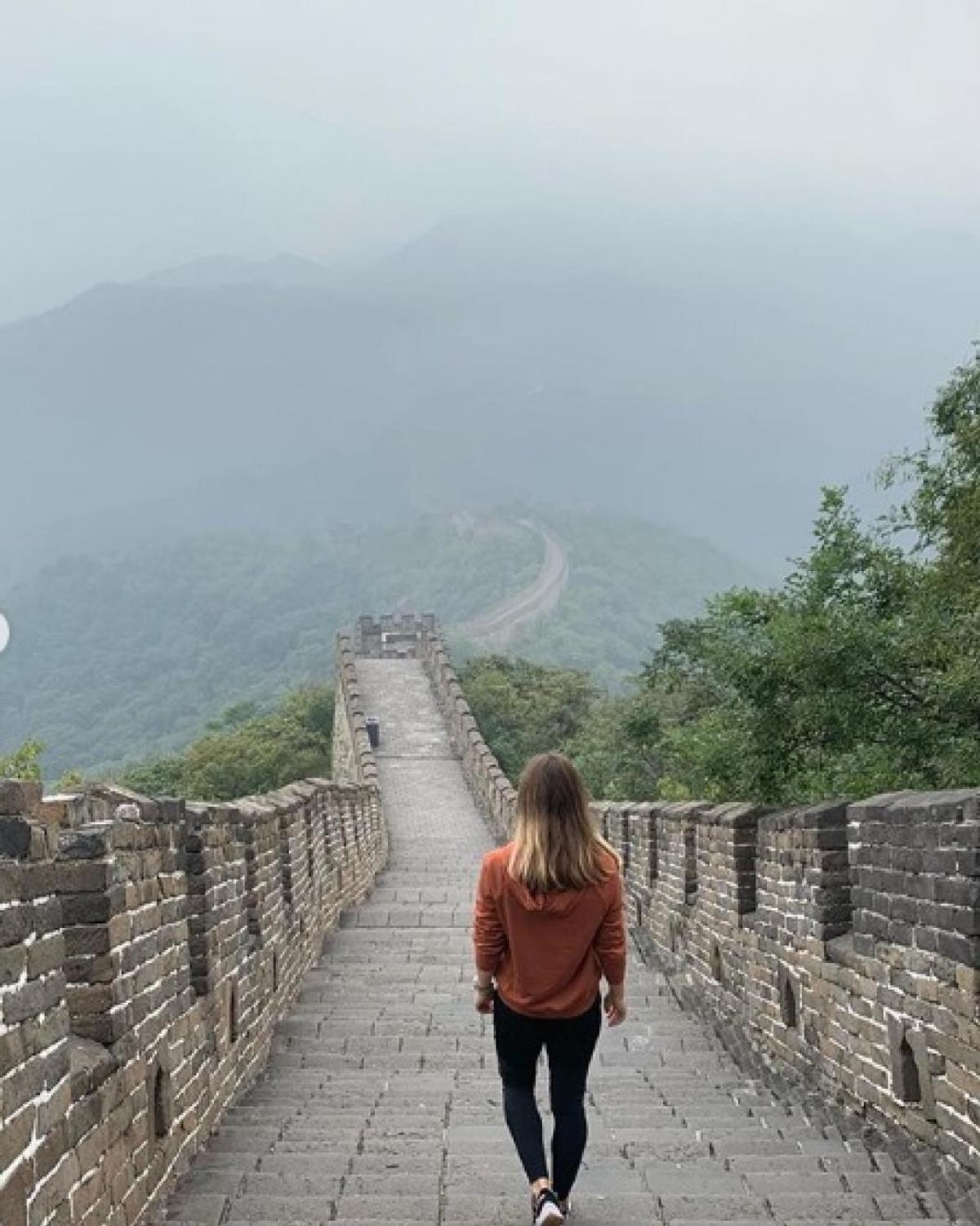 FOTO Simona Halep pe Marele Zid Chinezesc