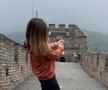 FOTO Simona Halep și-a sărbătorit ziua de naștere pe Marele Zid Chinezesc + Mesaj pentru Darren Cahill