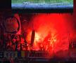 SLAVIA PRAGA - CFR CLUJ 1-0 // FOTO Duel încins în tribune: torțe versus scandări rasiste