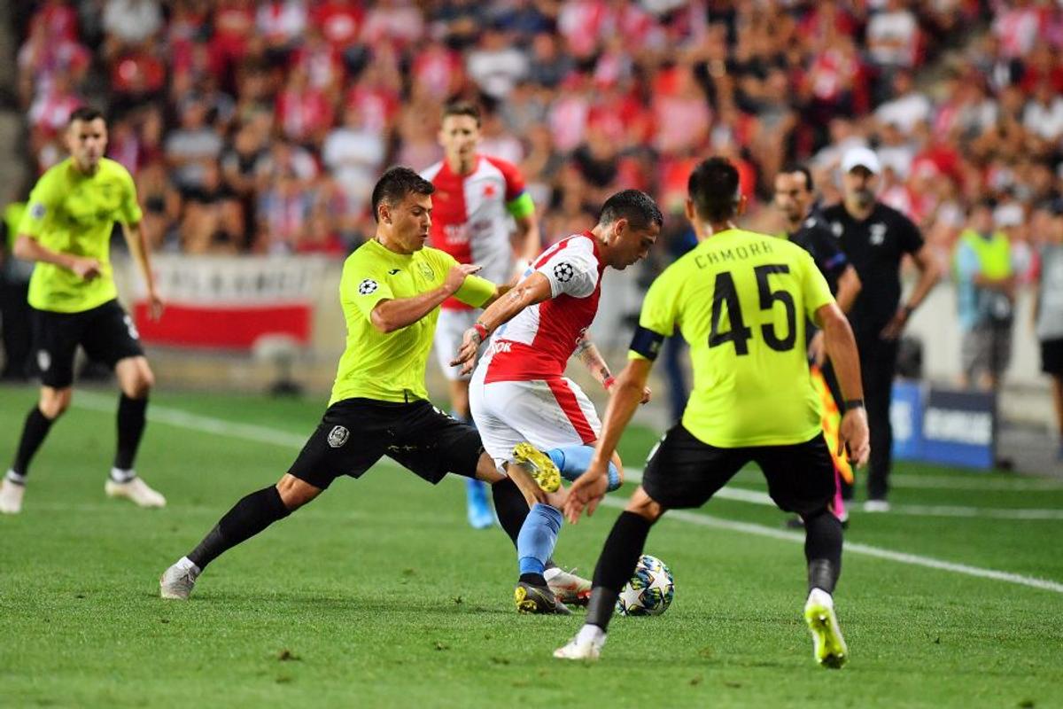 SLAVIA PRAGA - CFR CLUJ 1-0 (2-0 la general) // FOTO+VIDEO // Iluzii de Ligă doar o repriză: CFR a cedat și returul în fața Slaviei Praga și merge în grupele Europa League