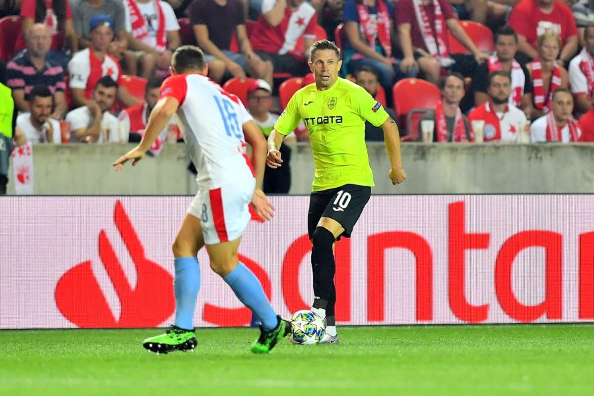 SLAVIA PRAGA - CFR CLUJ 1-0 (2-0 la general) // FOTO+VIDEO // Iluzii de Ligă doar o repriză: CFR a cedat și returul în fața Slaviei Praga și merge în grupele Europa League