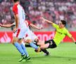 SLAVIA PRAGA - CFR CLUJ 1-0 (2-0 la general) // FOTO+VIDEO // Iluzii de Ligă doar o repriză: CFR a cedat și returul în fața Slaviei Praga și merge în grupele Europa League