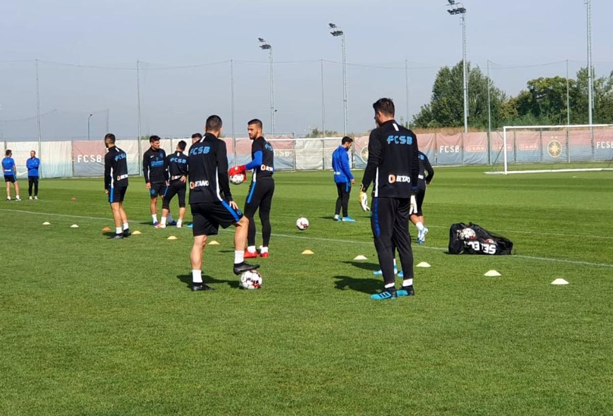 CLINCENI - FCSB // VIDEO + FOTO Revenire incredibilă la FCSB: Marko Momcilovic ar putea juca în meciul cu Clinceni » 3 jucători nu s-au antrenat azi