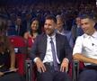 FOTO Răzvan Burleanu, cu ochii pe Messi și Ronaldo la gala UEFA :) » Cine a fost vedeta festivității de la Monaco