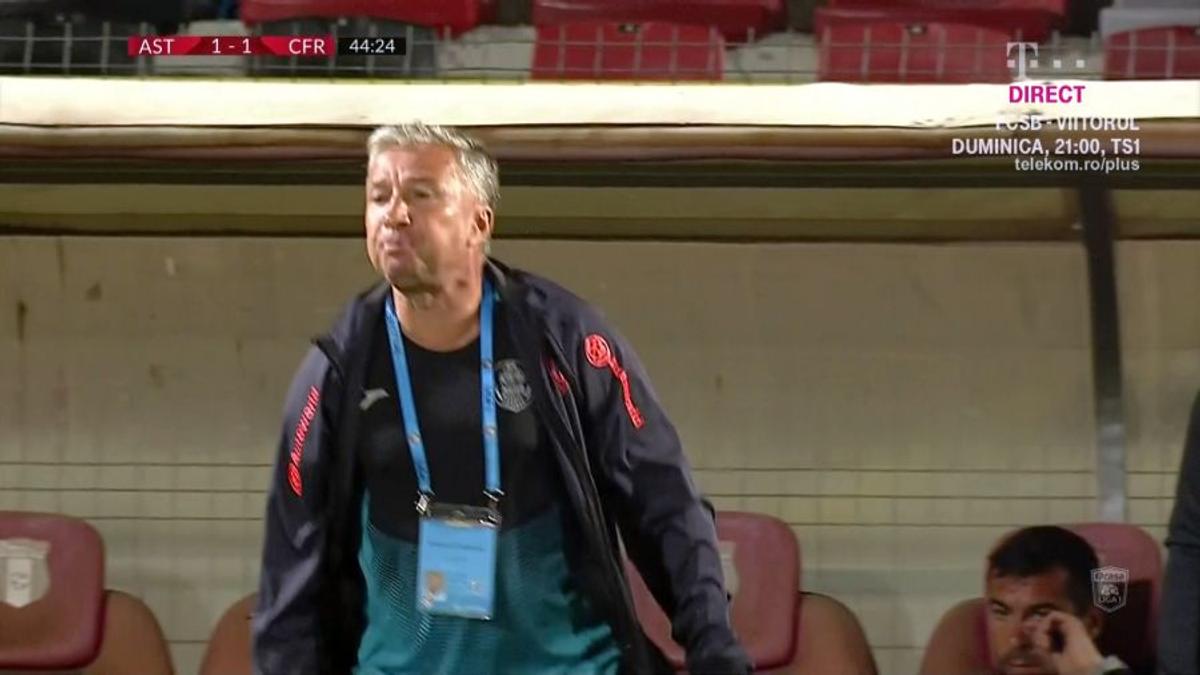 FOTO Dan Petrescu a fost eliminat cu Astra