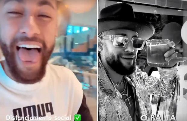 VIDEO Neymar râde de zvonurile despre petrecerea-monstru de Revelion » Ce a postat starul brazilian