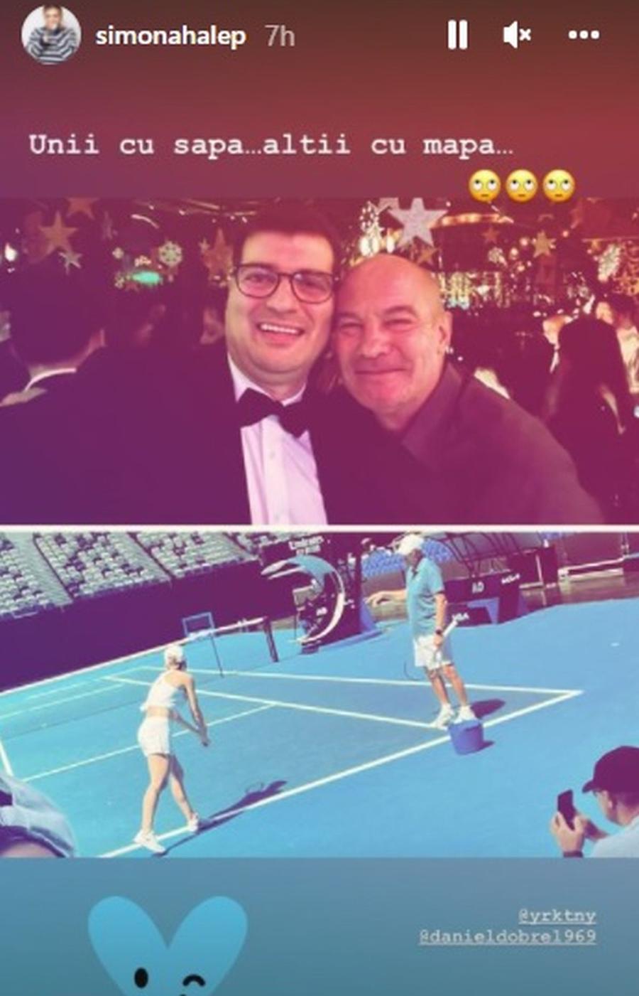 Simona Halep, replică haioasă pentru soțul Toni Iuruc » Postarea de Revelion: „Unii cu sapa...”