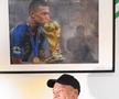 Kylyan Mbappe s-a fotografiat în fața pozei sale cu Cupa Mondială