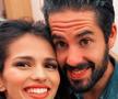 Isco, alături de soția sa
