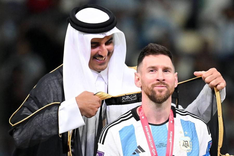 Messi, înainte de a primi Cupa Mondială/ foto Imago Images Pentru Messi fără număr!