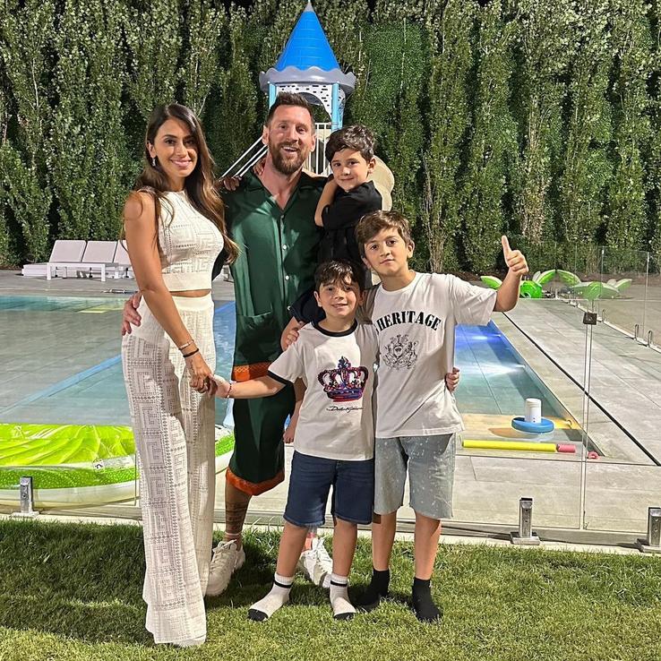 Lionel Messi și familia