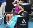 Bianca Andreescu, în timpul meciului cu Muguruza de la Adelaide / Sursă foto: Guliver/Getty Images
