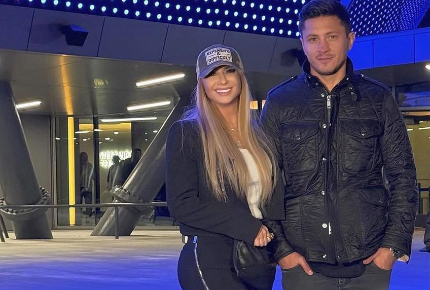 Anamaria Prodan, alături de Ronald Gavril // sursă foto: Instagram