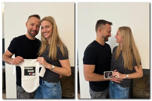 Petra Kvitova și soțul ei, Jiri Vanek Foto X