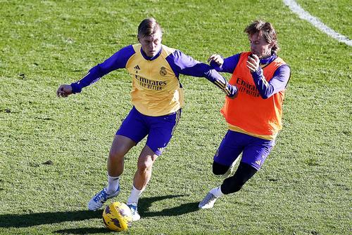 Toni Kroos și Luka Modric // foto: Imago Images