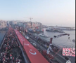 Imaginile începutului de an: peste 400.000 de oameni pe Podul Galata din Istanbul » Manifestația din tribune a coborât pe străzi: „Eliberați Palestina!”