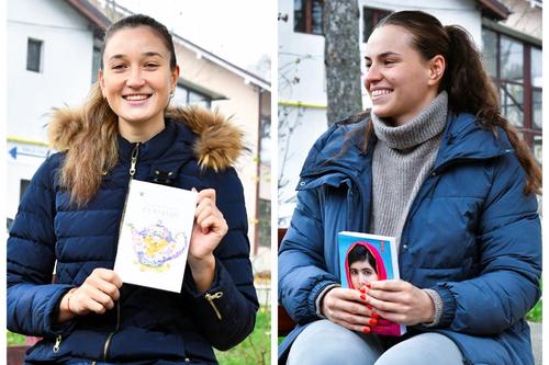 Simona Radiș, Magdalena Rusu și cărțile alese Foto: Cristi Preda