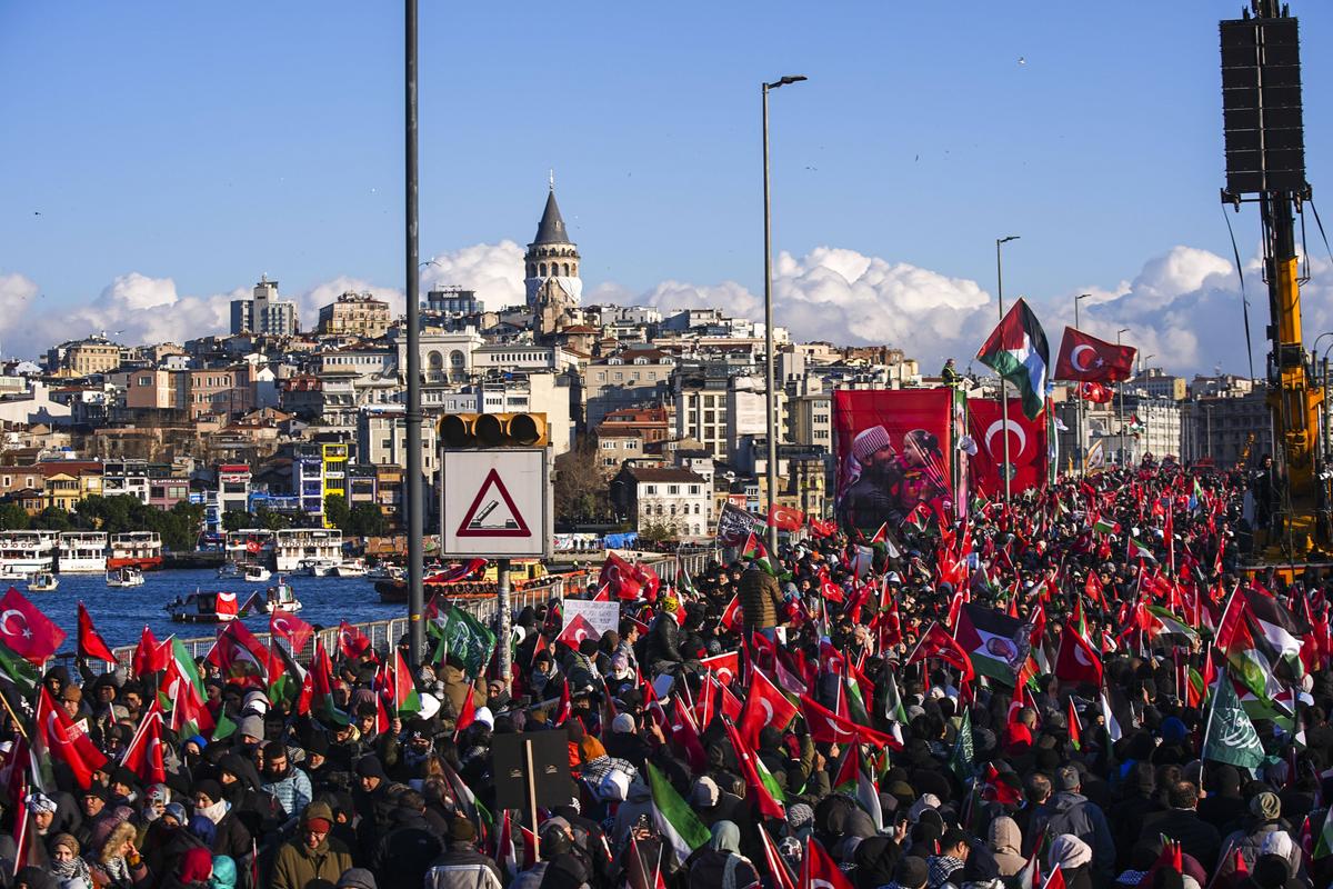 Protest în Istanbul