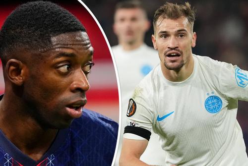 Ousmane Dembele și Darius Olaru, fotomontaj: GSP.ro