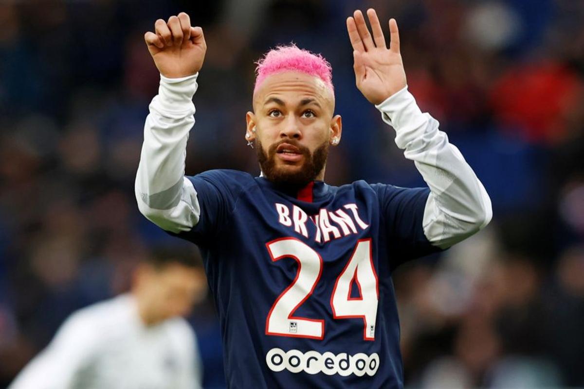 FOTO La asta nu se aștepta nimeni! Cum a apărut Neymar la meciul lui PSG cu Montpellier
