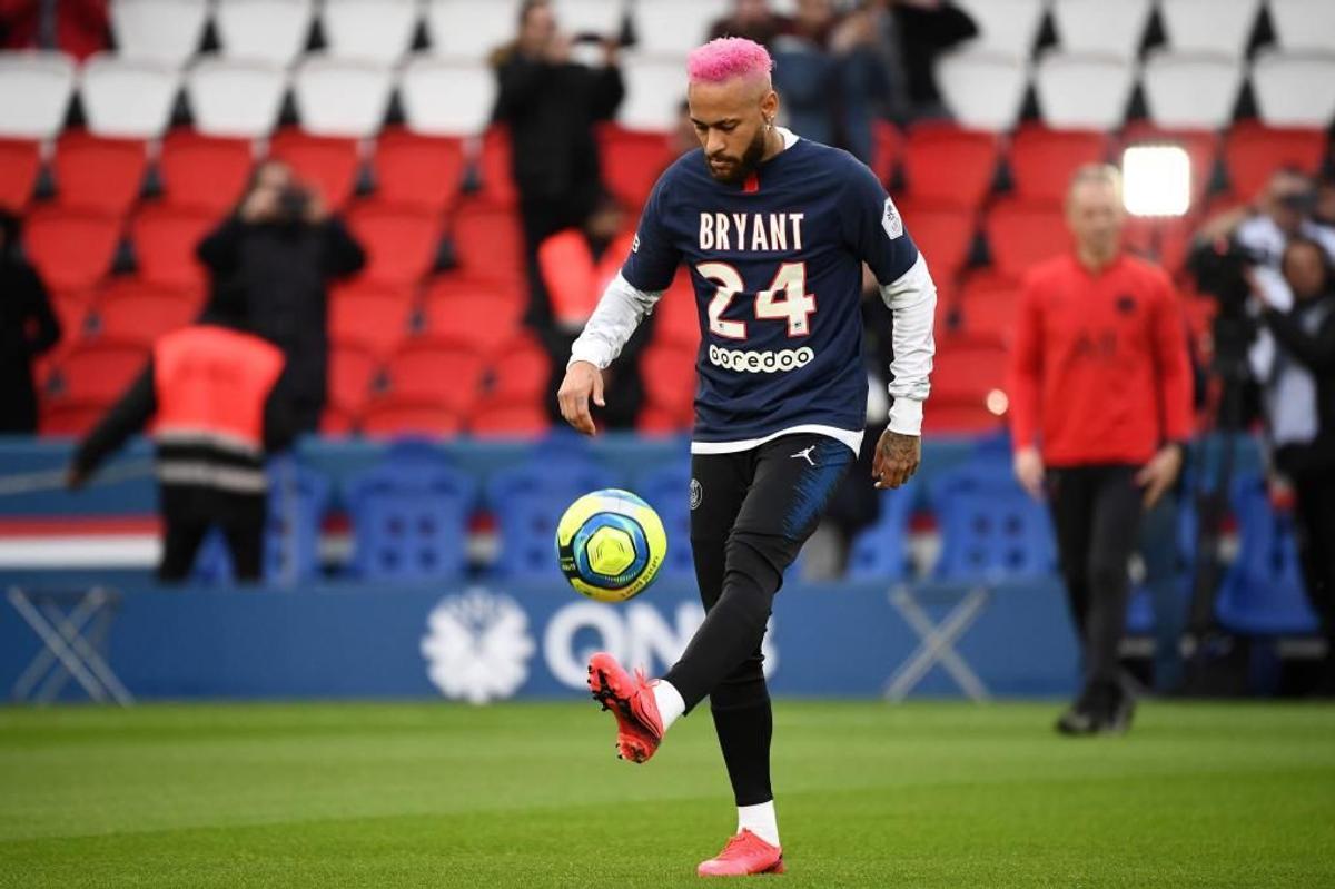 FOTO La asta nu se aștepta nimeni! Cum a apărut Neymar la meciul lui PSG cu Montpellier