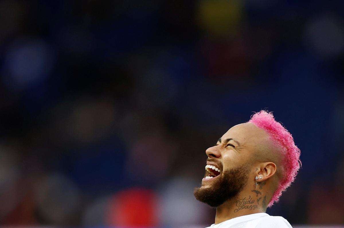 FOTO La asta nu se aștepta nimeni! Cum a apărut Neymar la meciul lui PSG cu Montpellier