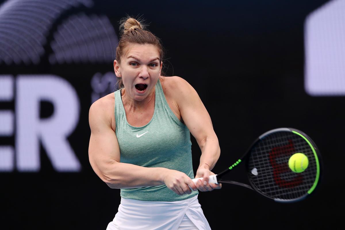SIMONA HALEP - ANASTASIA POTAPOVA - Gippsland Trophy - 01.02.2021