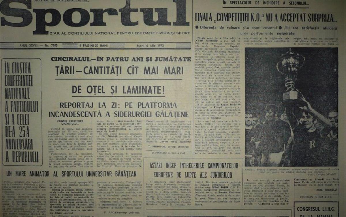 RETRO GSP » Azi, „Parpală” ar fi împlinit 80 de ani. Teofil Codreanu a locuit în Ghencea, a început fotbalul la Steaua, a devenit legendă în Giulești și a ratat un transfer la Juventus