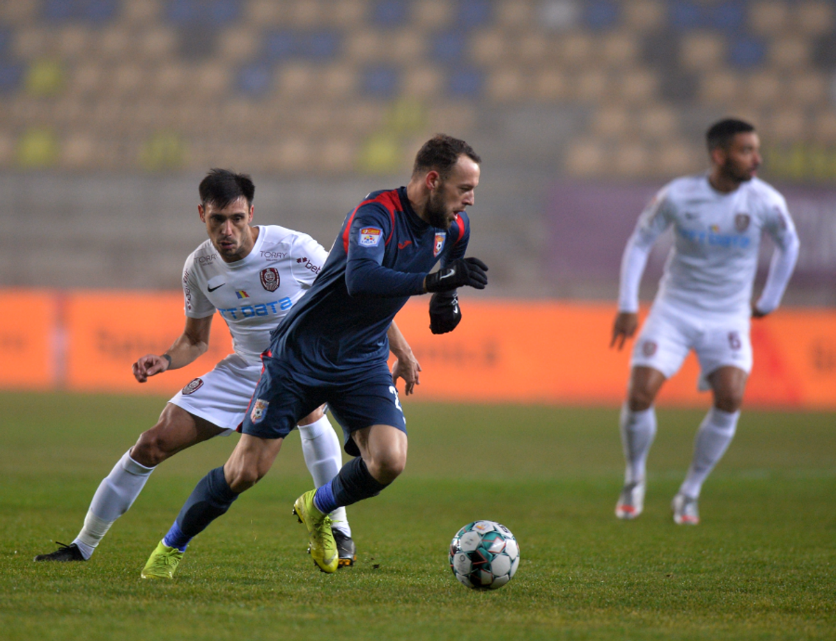 Chindia - CFR Cluj 0-1. VIDEO Campioana se impune printr-un penalty neclar și revine la un punct de FCSB! Clasamentul ACUM