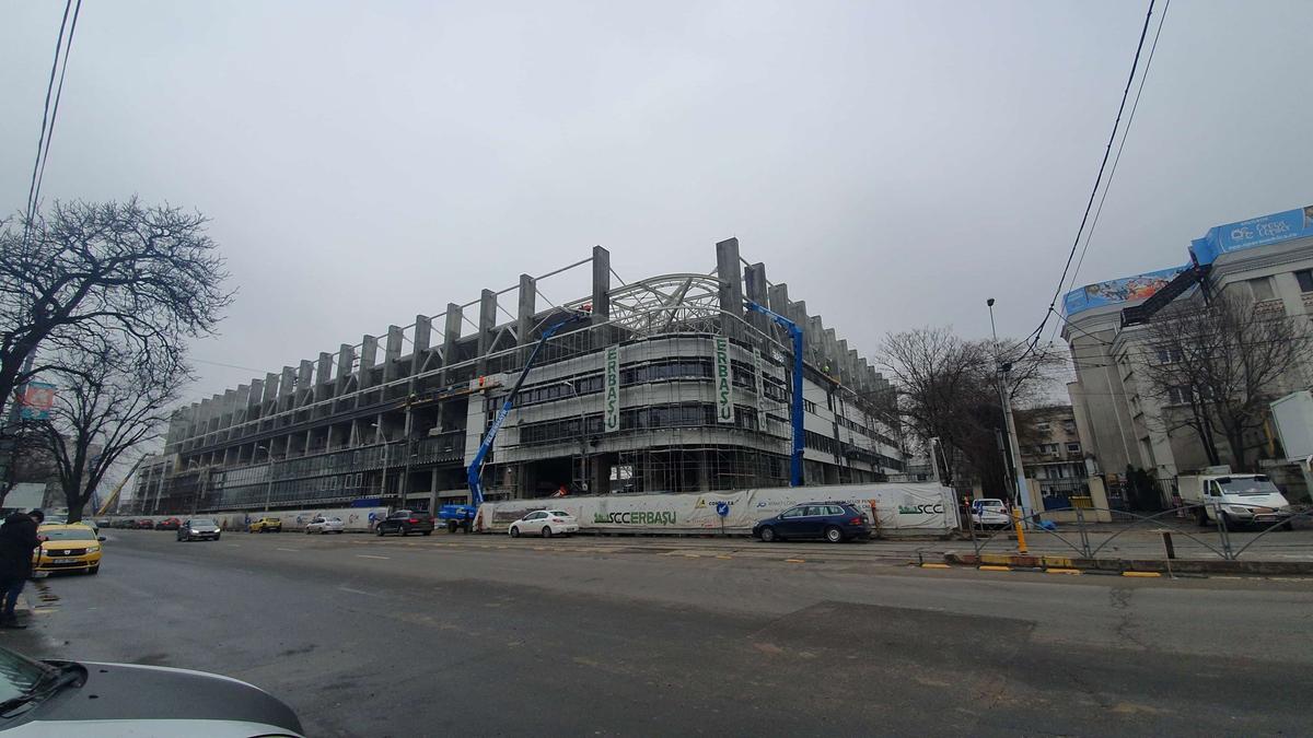 Lucrări arena Rapid 1 februarie 2021