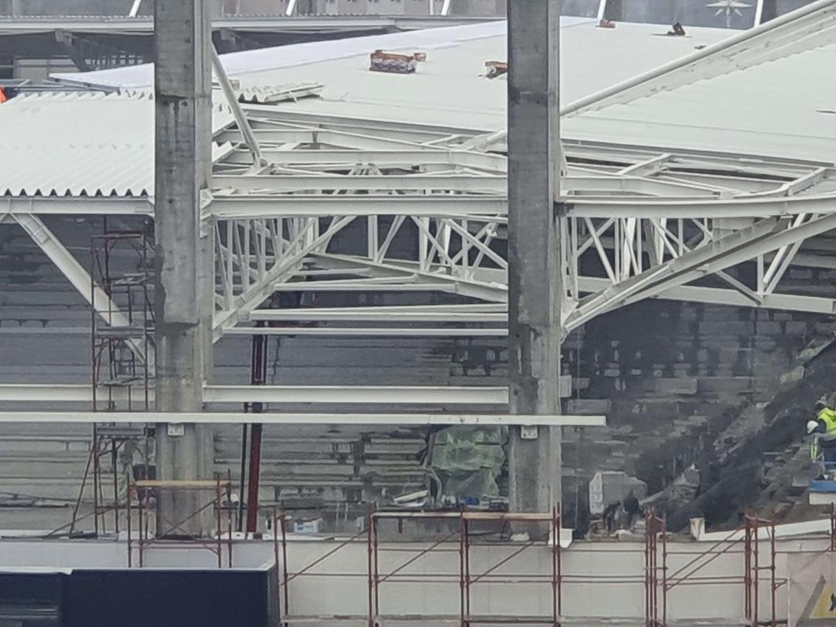 Lucrări arena Rapid 1 februarie 2021