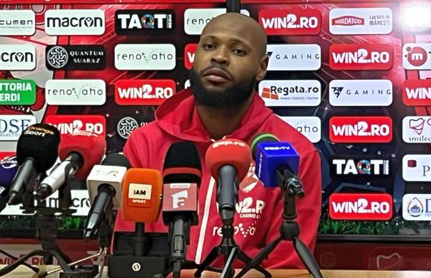 Abdallah e pregătit să facă orice pentru Dinamo: „Pot să joc și fundaș dacă e nevoie”