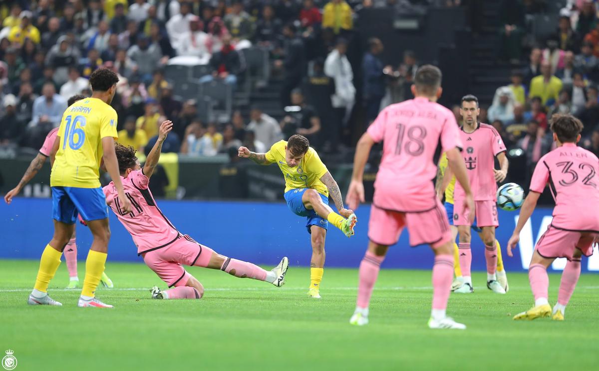 Aymeric Laporte, gol de generic în Al Nassr – Inter Miami, sub privirile lui Messi și Cristiano Ronaldo