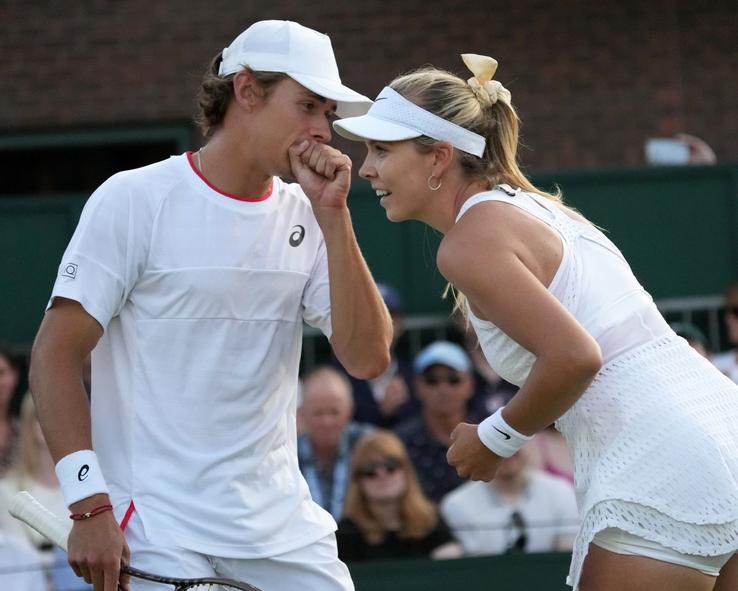 Alex de Minaur și Katie Boulter Foto: Imago