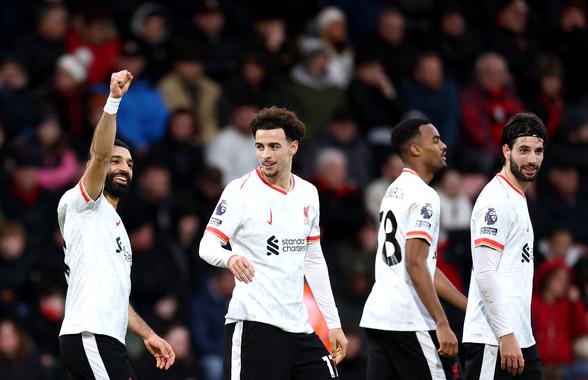 Bournemouth - Liverpool 0-2 » „Cormoranii” au câștigat pe Vitality Stadium și își continuă drumul spre titlu