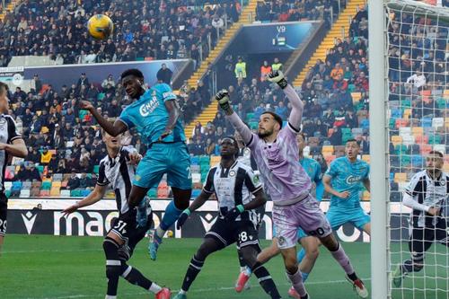 Răzvan Sava, în Udinese - Venezia, foto: Getty Images